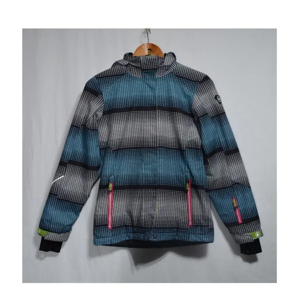 Killtec Level 3 Ski Jacket Breathable Waterproof Windproof Hooded Size Youth 14